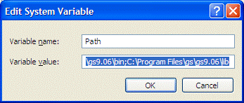 Install Ghostscript